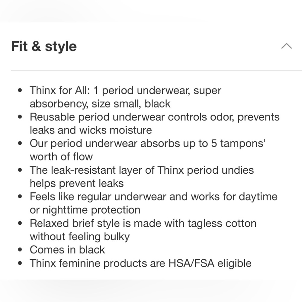 NWT Period Underwear - Picture 14 of 14